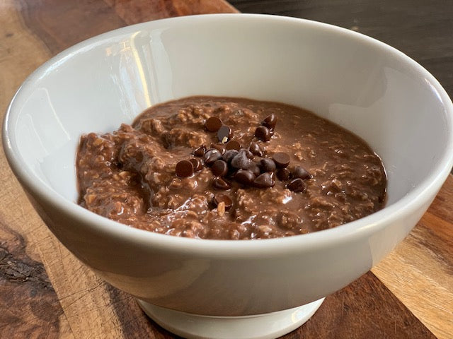 Chocolate Protein Oatmeal