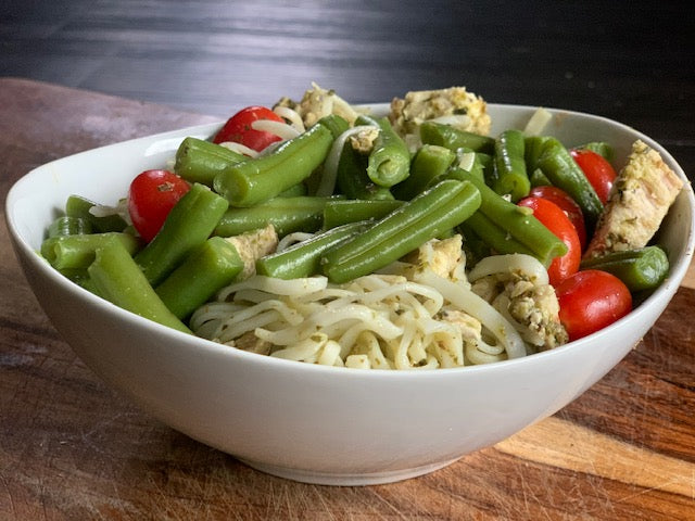 Basil Pesto Pasta - Click for Choices