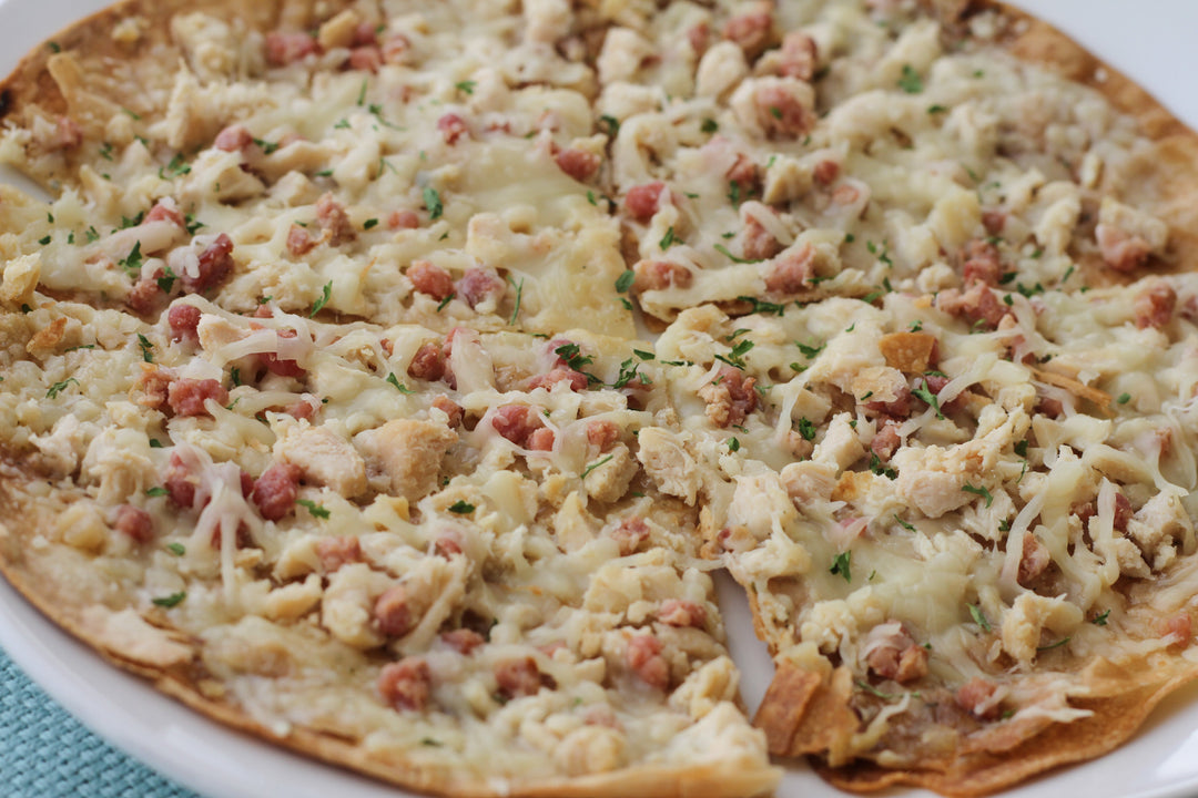 Chicken Bacon Ranch Pizza