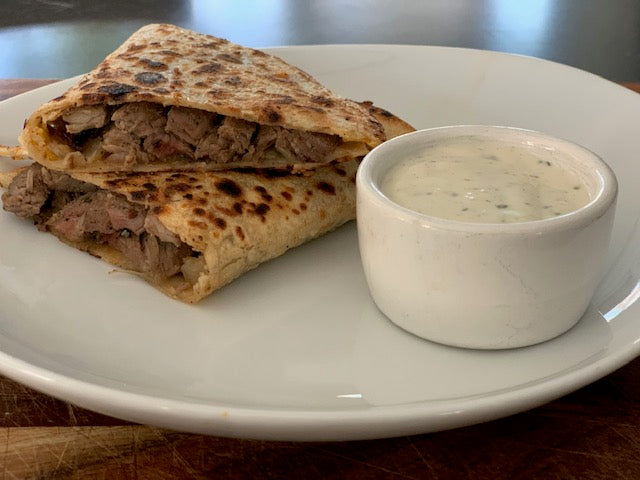 Philly Cheesesteak Quesadilla