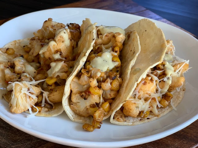 Roasted Cauliflower Taco