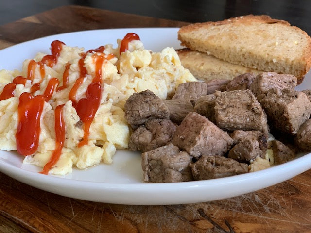 Steak & Eggs w. Toast