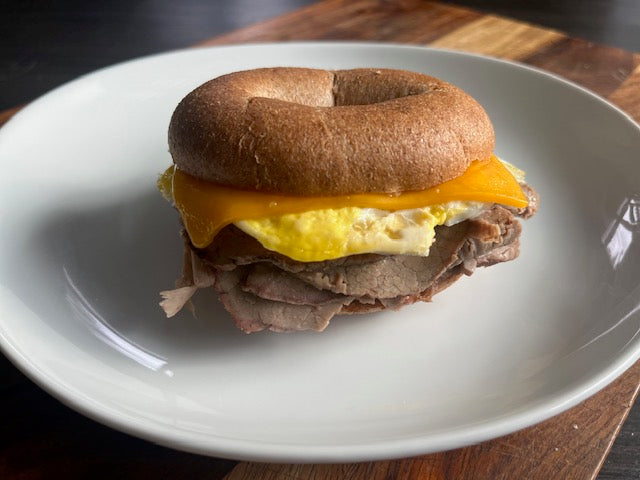 Steak, Egg & Cheese Bagel