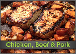 BBQ Pork Chop & Sweeter Sweet Potatoes