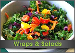 Rainbow Kale Salad