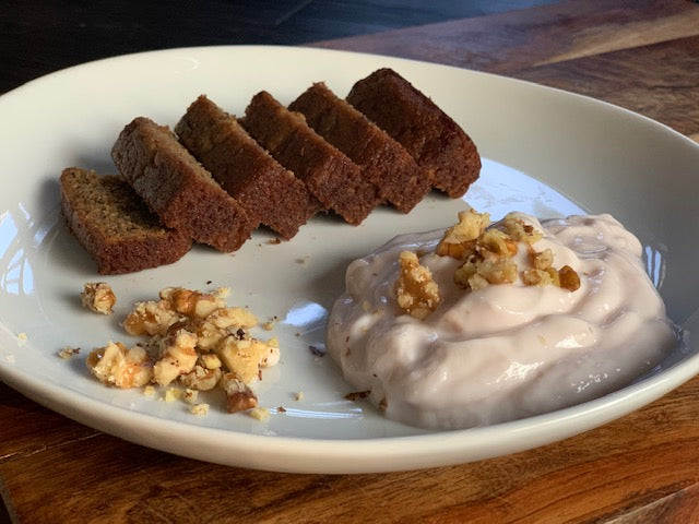 Banana Bread Muffin w/ Yogurt