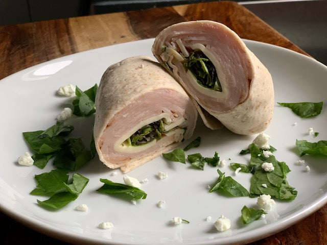 Turkey, Spinach & Swiss Wrap